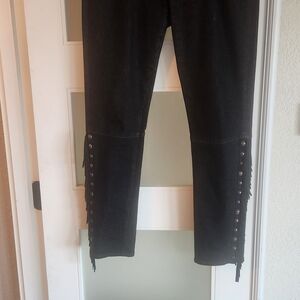 Polo Ralph Lauren Black Fringe Women's Jeans